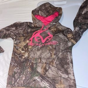 Hoodie size med camo real tree